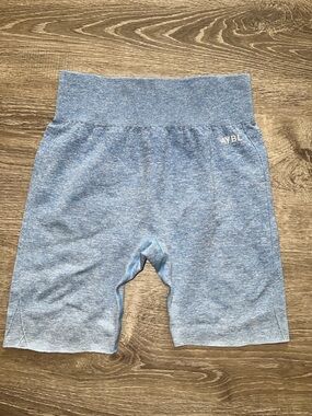 AYBL Sky Blue Seamless Bike Shorts